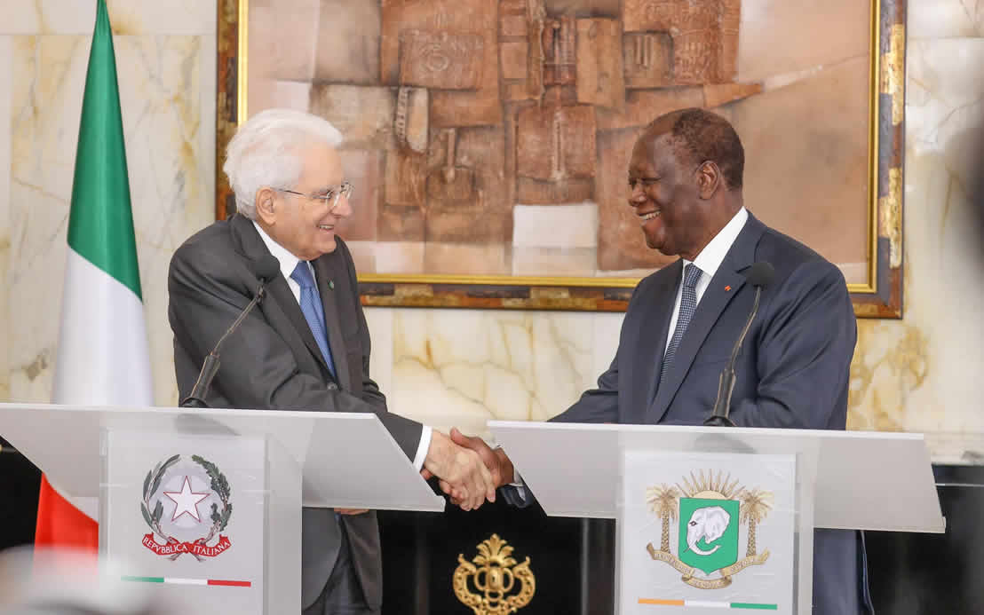 Les accords de coopération renforcent les liens Côte d'Ivoire Italie