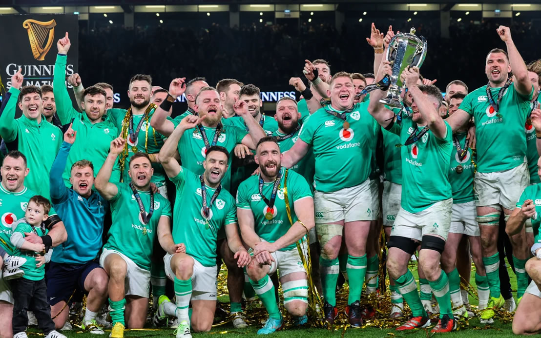 L'Irlande remporte des titres consécutifs au Tournoi des Six Nations