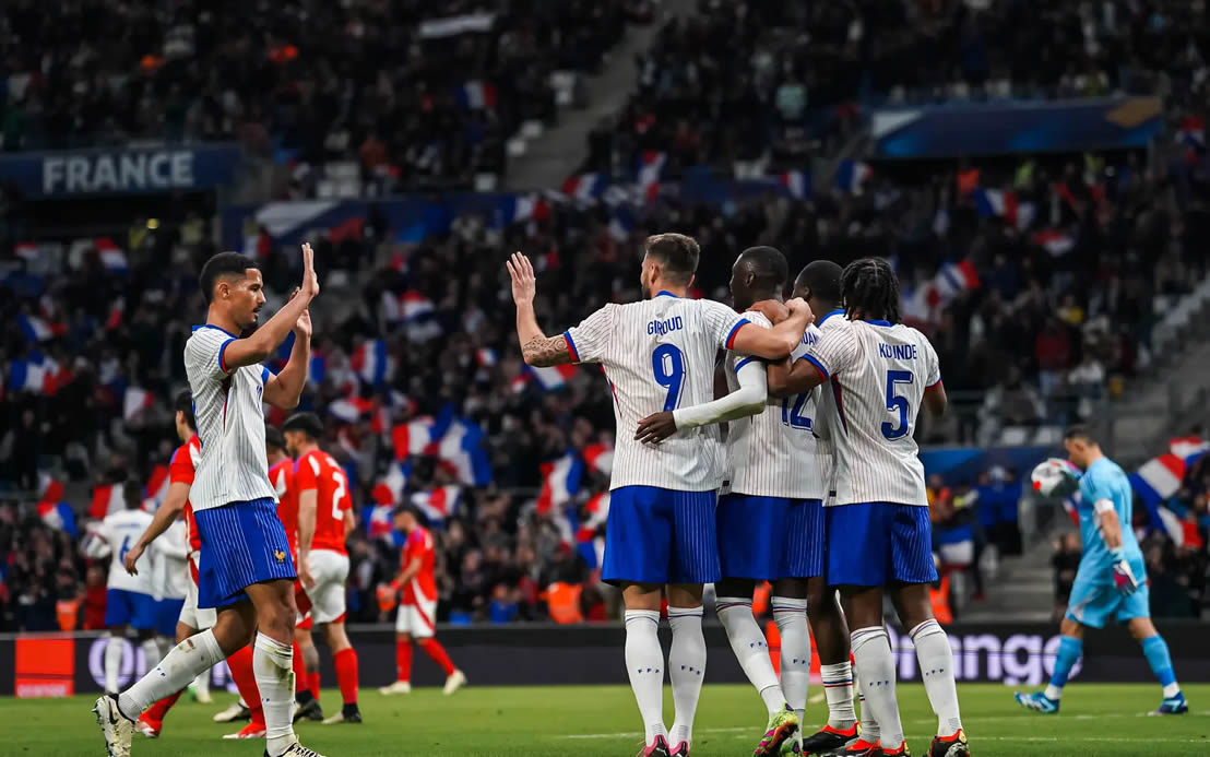 France Overcomes Early Deficit to Beat Chile